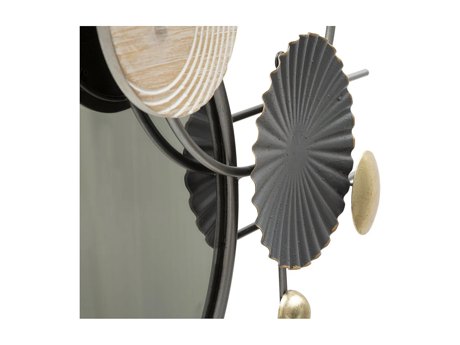 Lustro w Ramie Geometryczny 18, Wielokolorowy, 90,2x5,1x50,2 cm, Seven Design