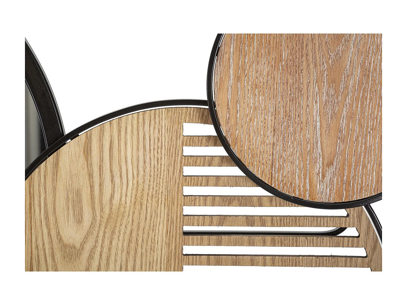 Lustro w Ramie Geometryczny 15, Wielokolorowy, 123,2x4,4x63,5 cm, Seven Design