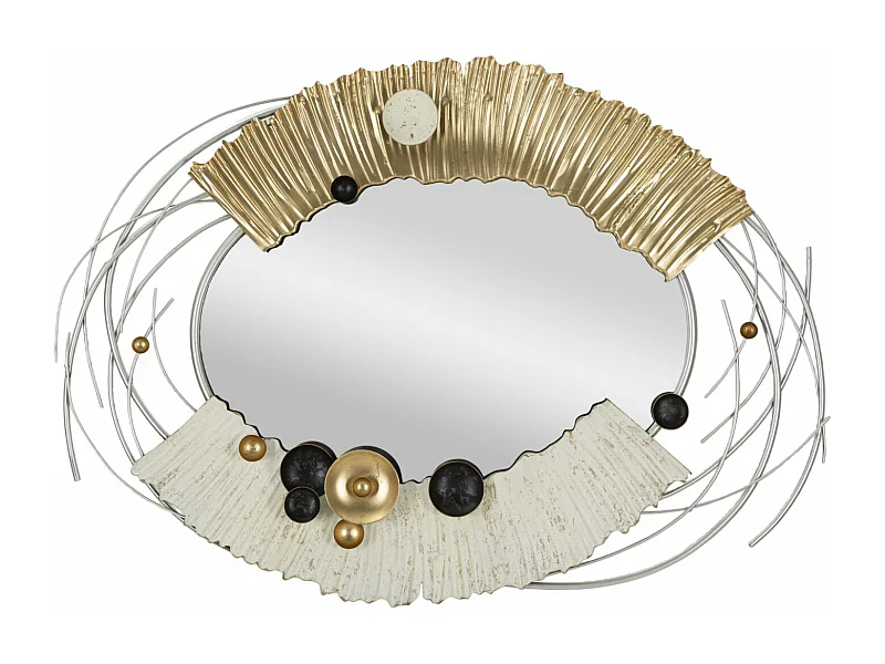 Specchio con Cornice MF505, Multicolore, 114x7x81 cm, Epikasa