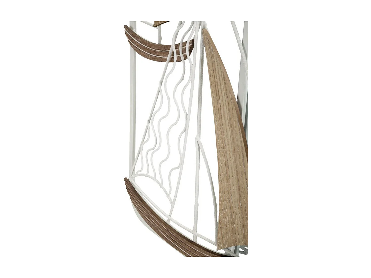 Miroir avec Cadre MF498, Blanc, 60x4,4x60 cm, Seven Design