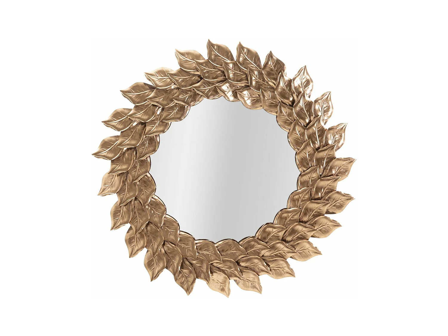 Miroir avec Cadre MF494, Cuivre, 73x5x73 cm, Epikasa