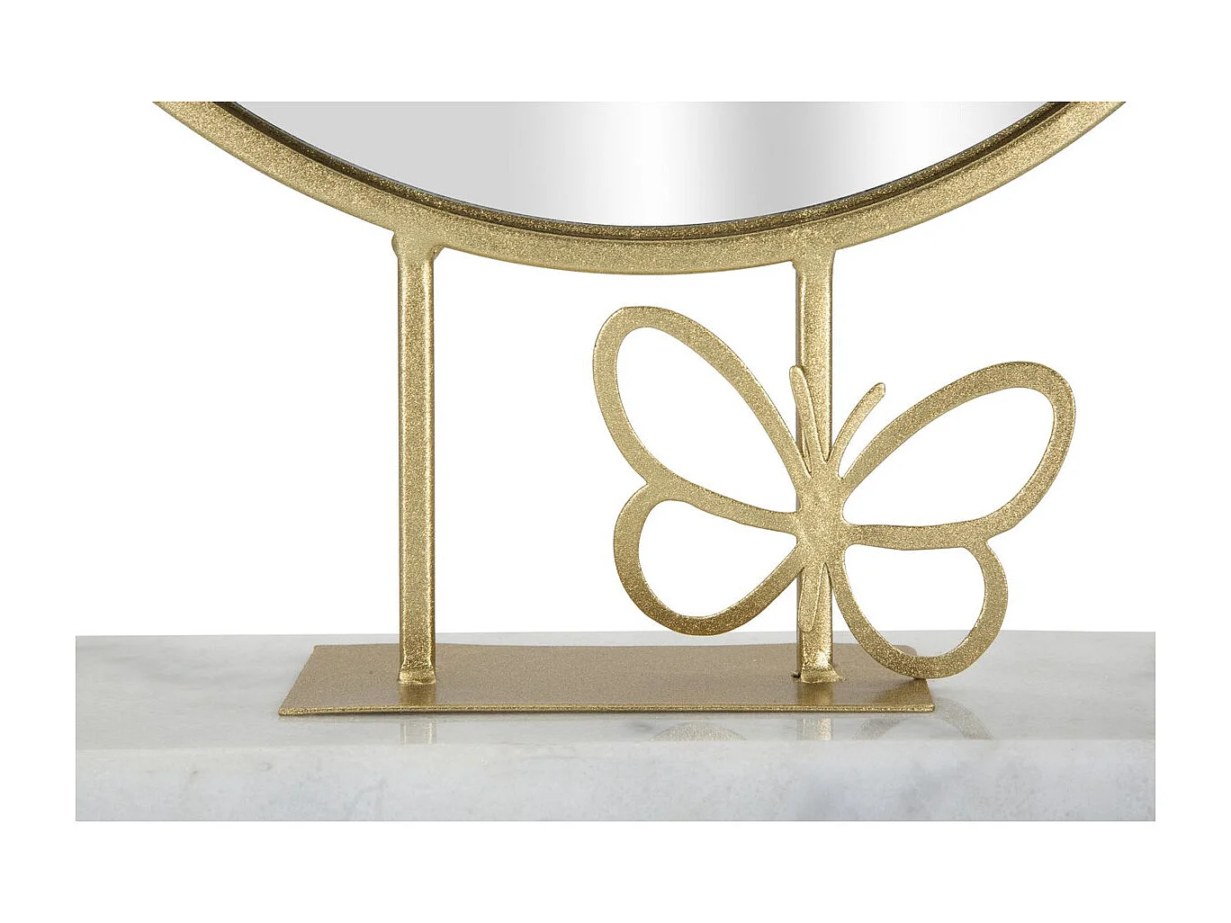 Miroir avec Cadre MF504, Or, 30x9x39,5 cm, Seven Design