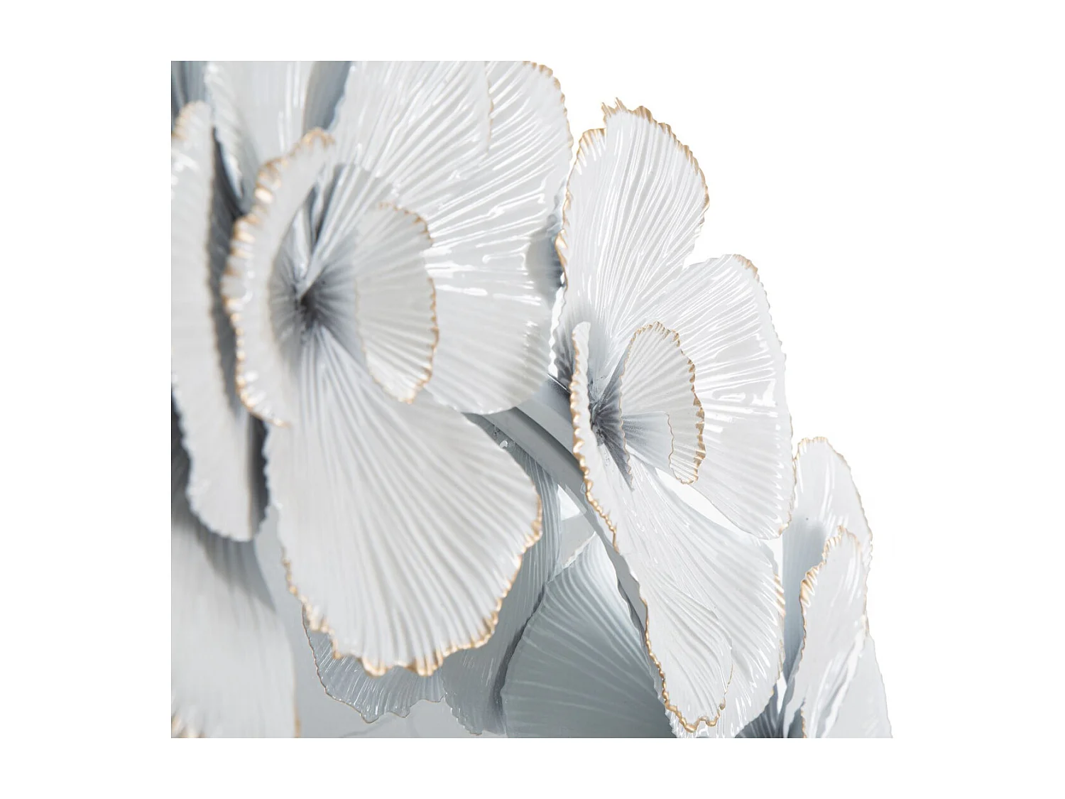 Miroir avec Cadre MF489, Blanc, 82x2,6x85,5 cm, Seven Design