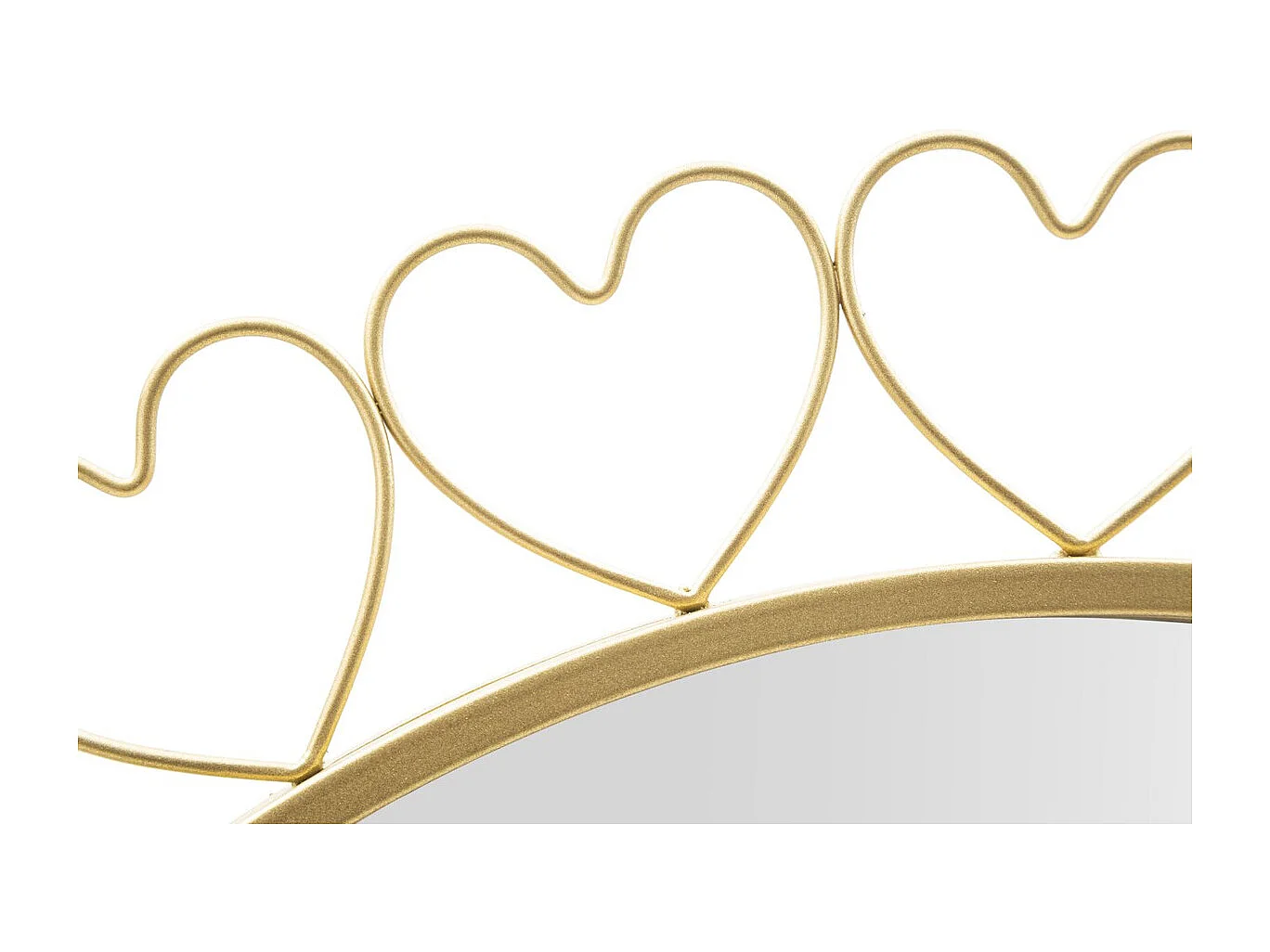 Lustro w Ramie MF492, Złoto, 80x2,5x80 cm, Seven Design