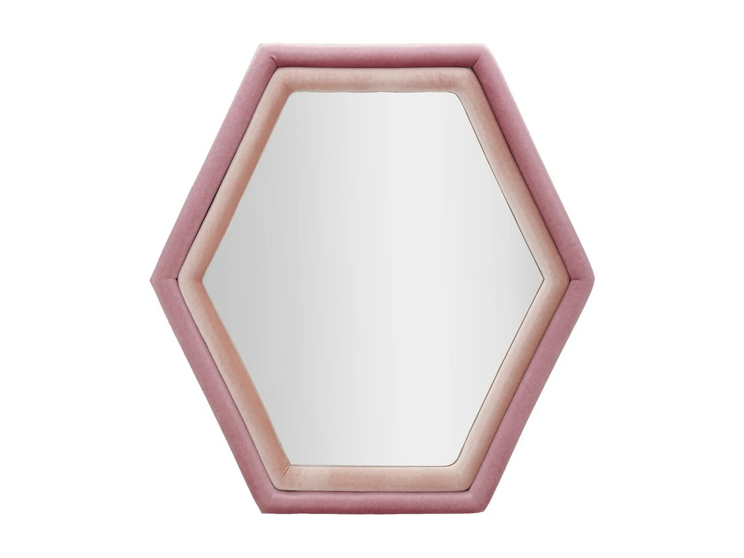 Miroir avec Cadre Hexagone 1, Multicouleur, 75x4x80 cm, Seven Design