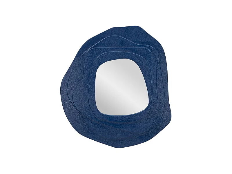 Specchio con Cornice MF478, Blu, 90x4x97 cm, Seven Design