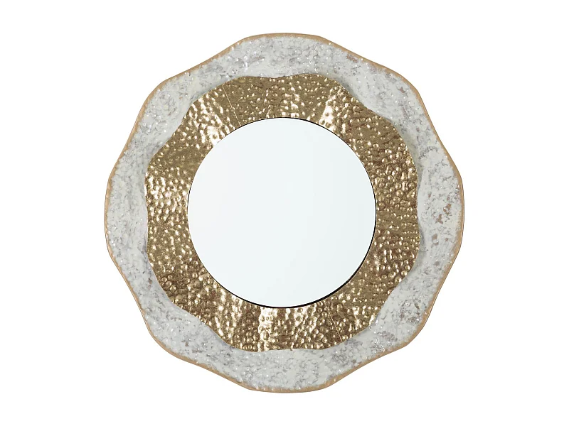 Lustro w Ramie MF503, Złoto, 54,5x4,5x54,5 cm, Seven Design