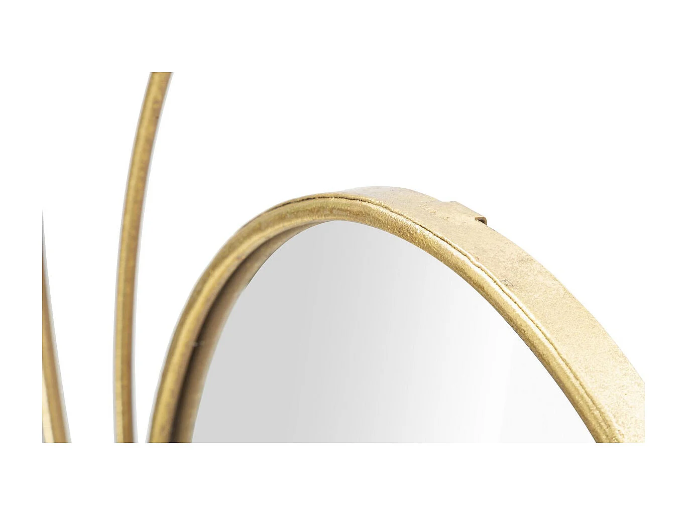 Ingelijste Spiegel MF500, Goud, 80x3,5x80 cm, Seven Design