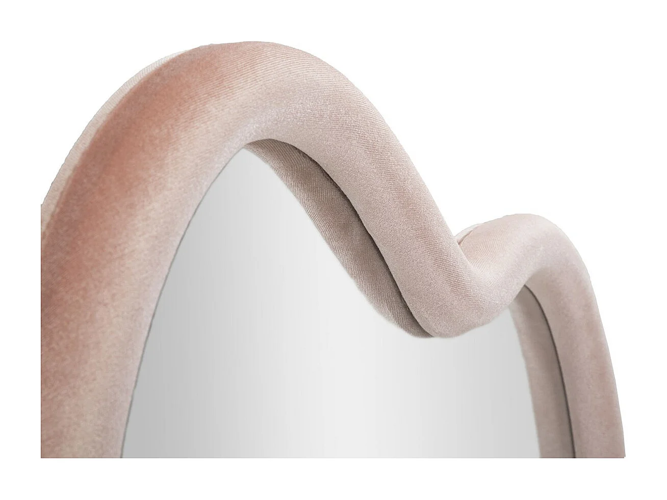 Lustro w Ramie Cloud, Różowy, 90x4x60 cm, Seven Design