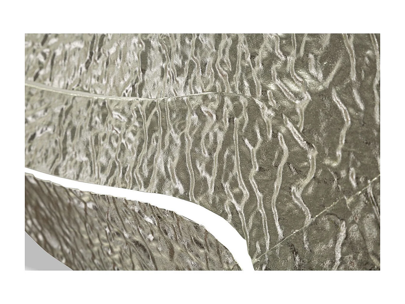 Miroir avec Cadre MF507, Argent, 74x7x79 cm, Seven Design