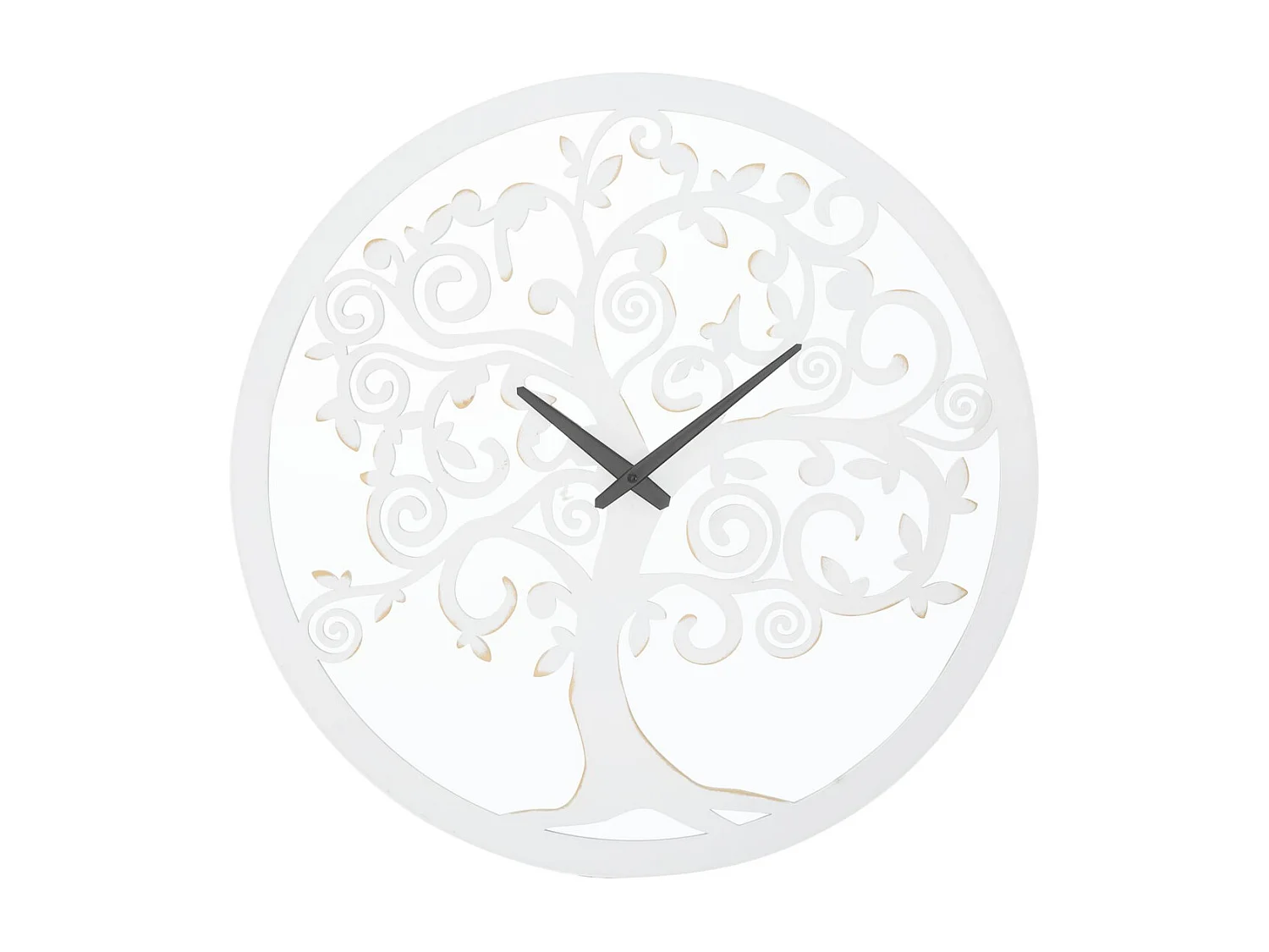 Wandklok MF272, Wit, 55x4,5x55 cm, Seven Design