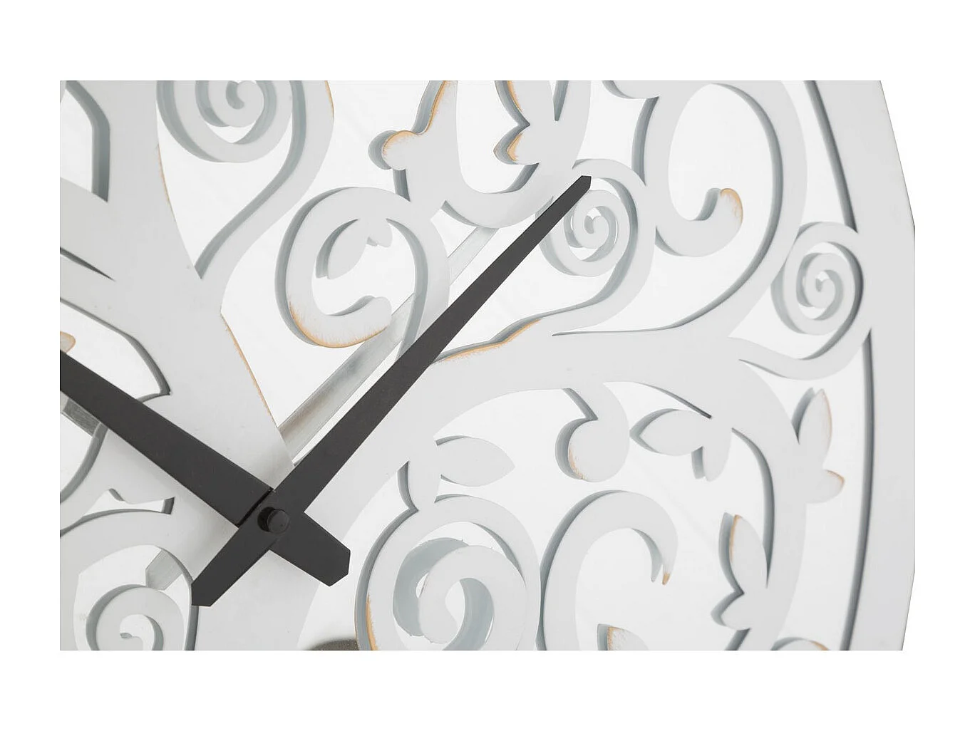 Wandklok MF272, Wit, 55x4,5x55 cm, Seven Design