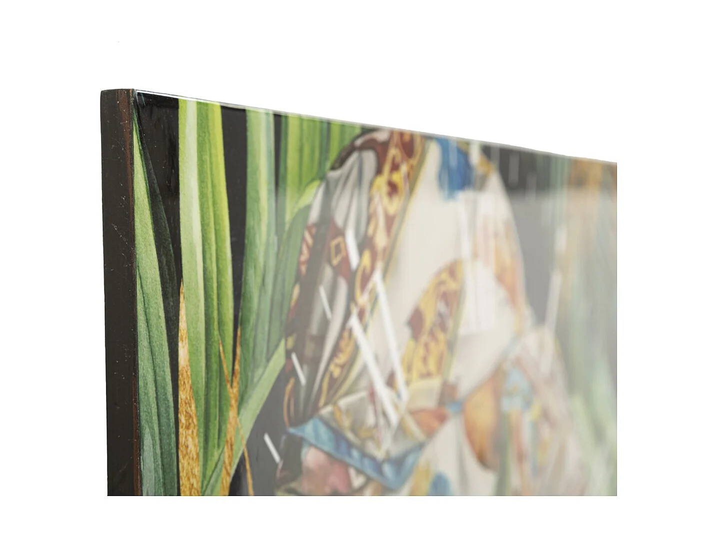 Horloge Murale Afrique 2, Multicouleur, 60x4,5x60 cm, Seven Design