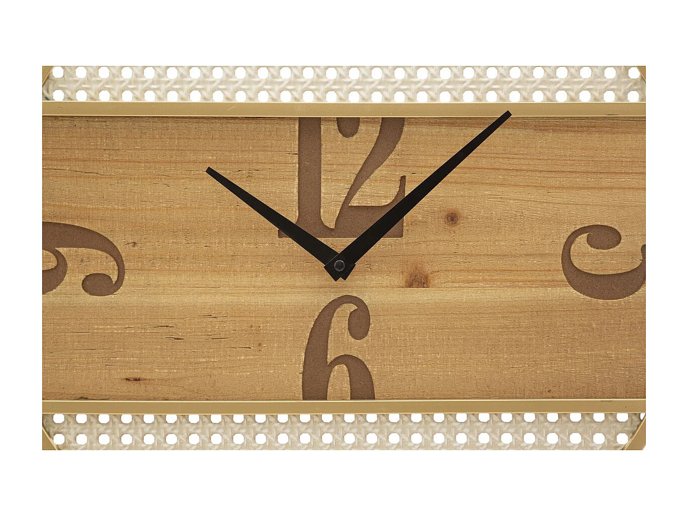 Horloge Murale MF262, Multicouleur, 50x3,5x50 cm, Seven Design