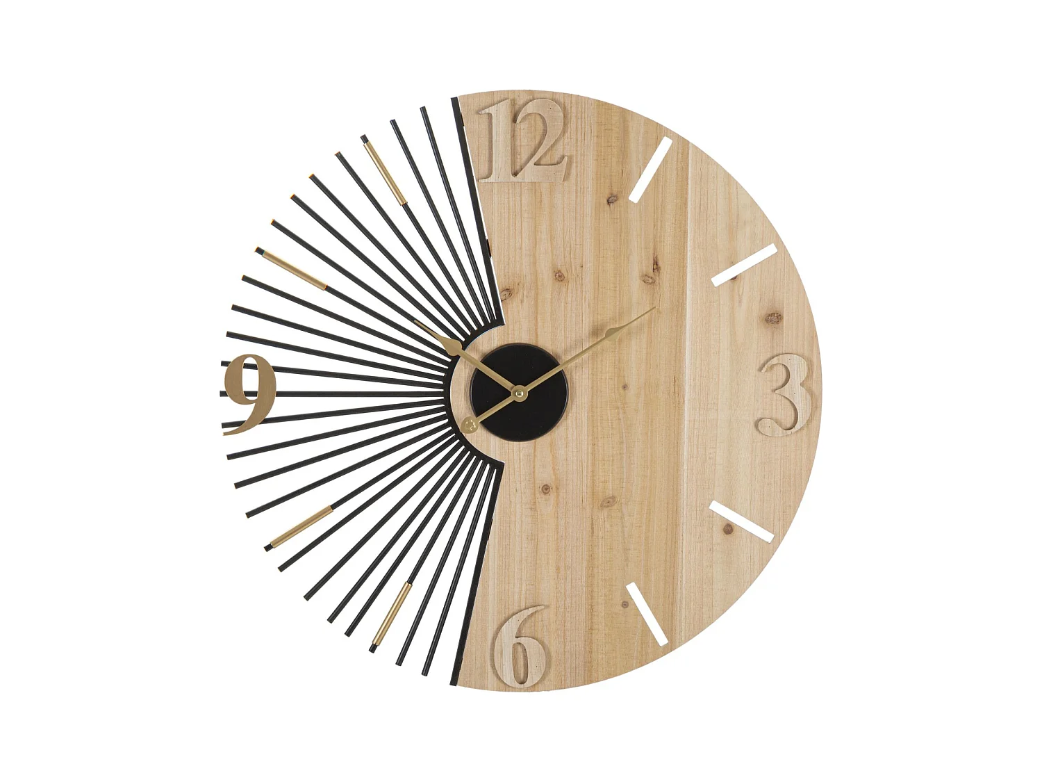 Horloge Murale MF256, Multicouleur, 60x3,5x60 cm, Epikasa