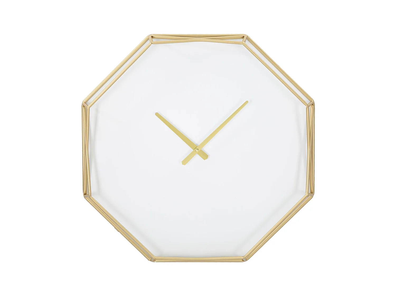 Horloge Murale MF281, Or, 56x6,5x56 cm, Epikasa