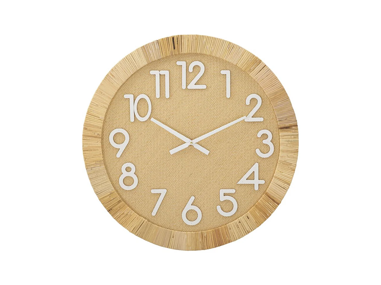 Horloge Murale MF234, Marron, 60x4,5x60 cm, Epikasa