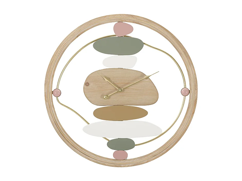 Zegar ścienny MF267, Wielokolorowy, 57x3,8x57 cm, Seven Design