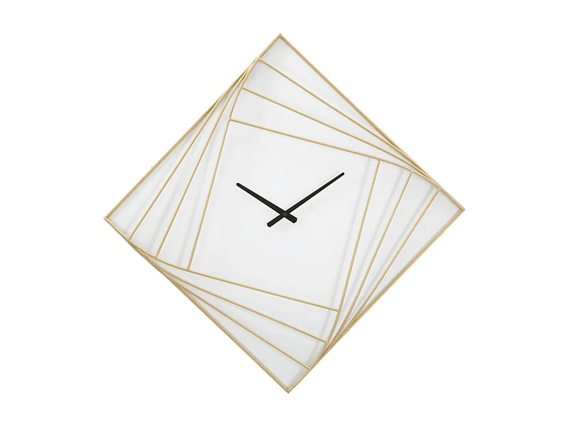 Horloge Murale MF280, Or, 85x6x85 cm, Seven Design