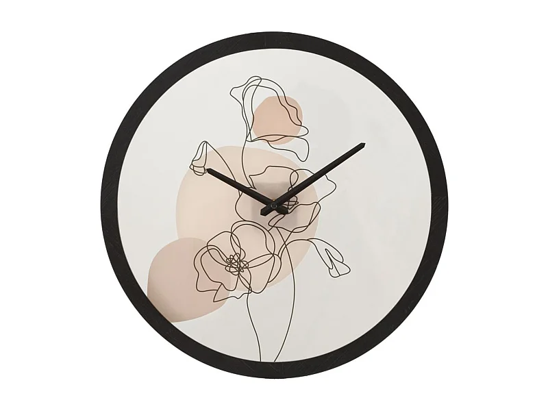 Horloge Murale MF285, Multicouleur, 40x3,5x40 cm, Seven Design