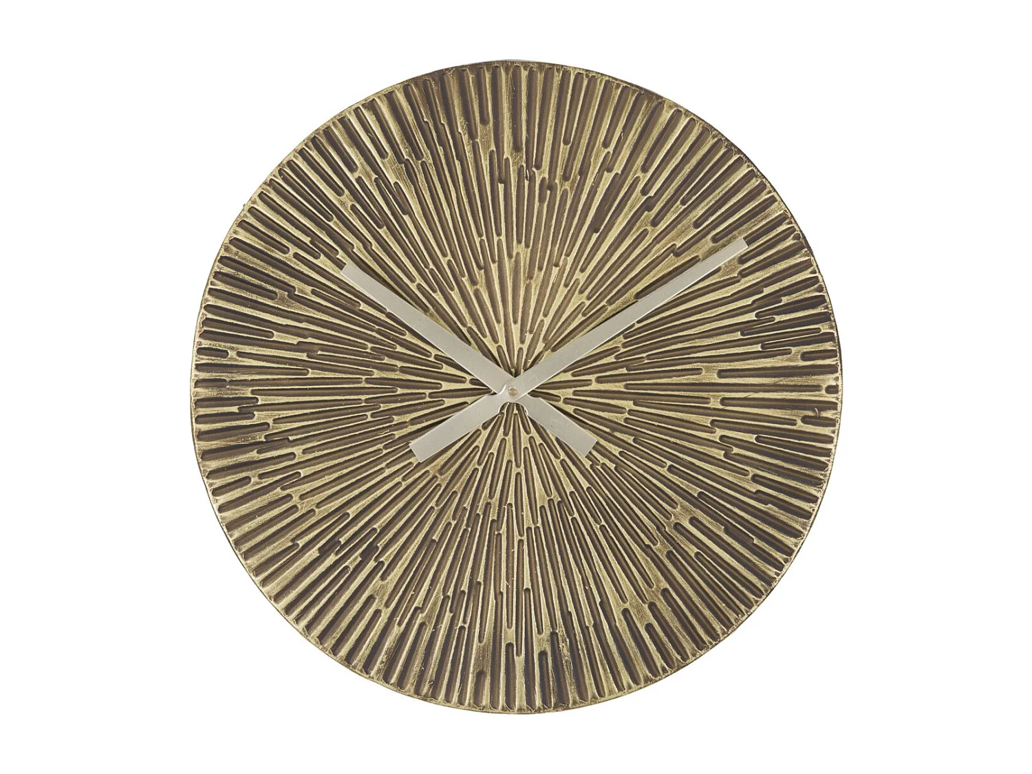 Relógio de Parede MF241, Bronze, 50x3,5x50 cm, Seven Design