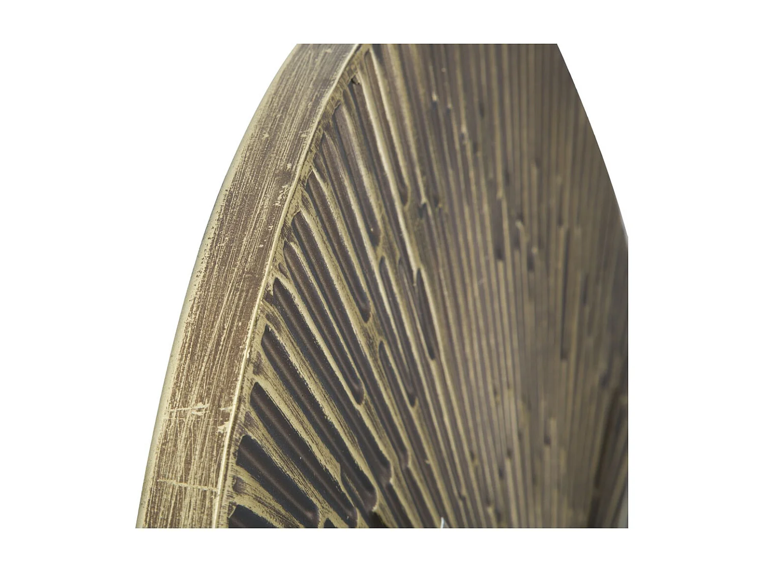 Relógio de Parede MF241, Bronze, 50x3,5x50 cm, Seven Design