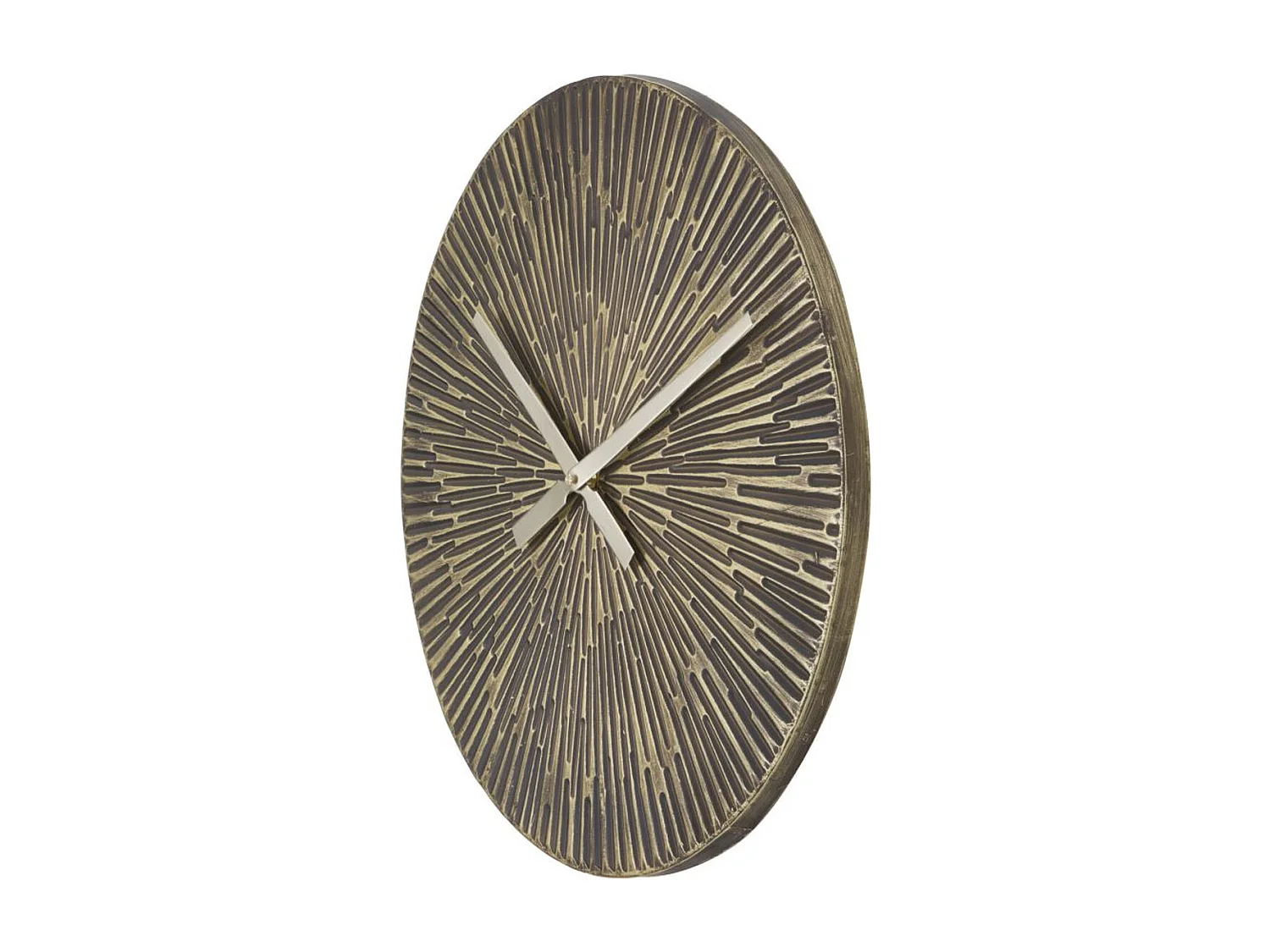 Horloge Murale MF241, Bronze, 50x3,5x50 cm, Seven Design