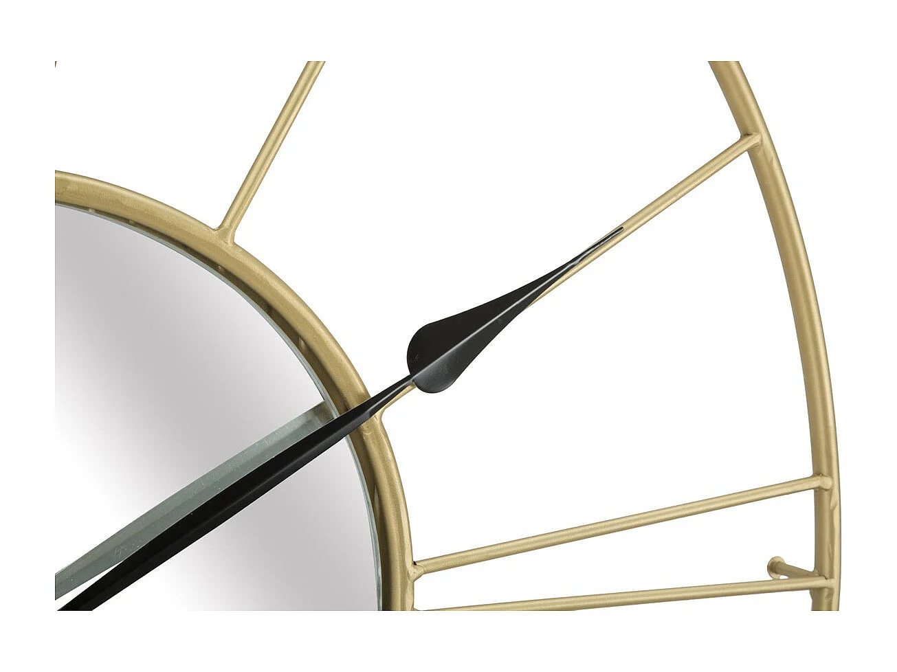 Horloge Murale MF283, Or, 80x6x80 cm, Seven Design