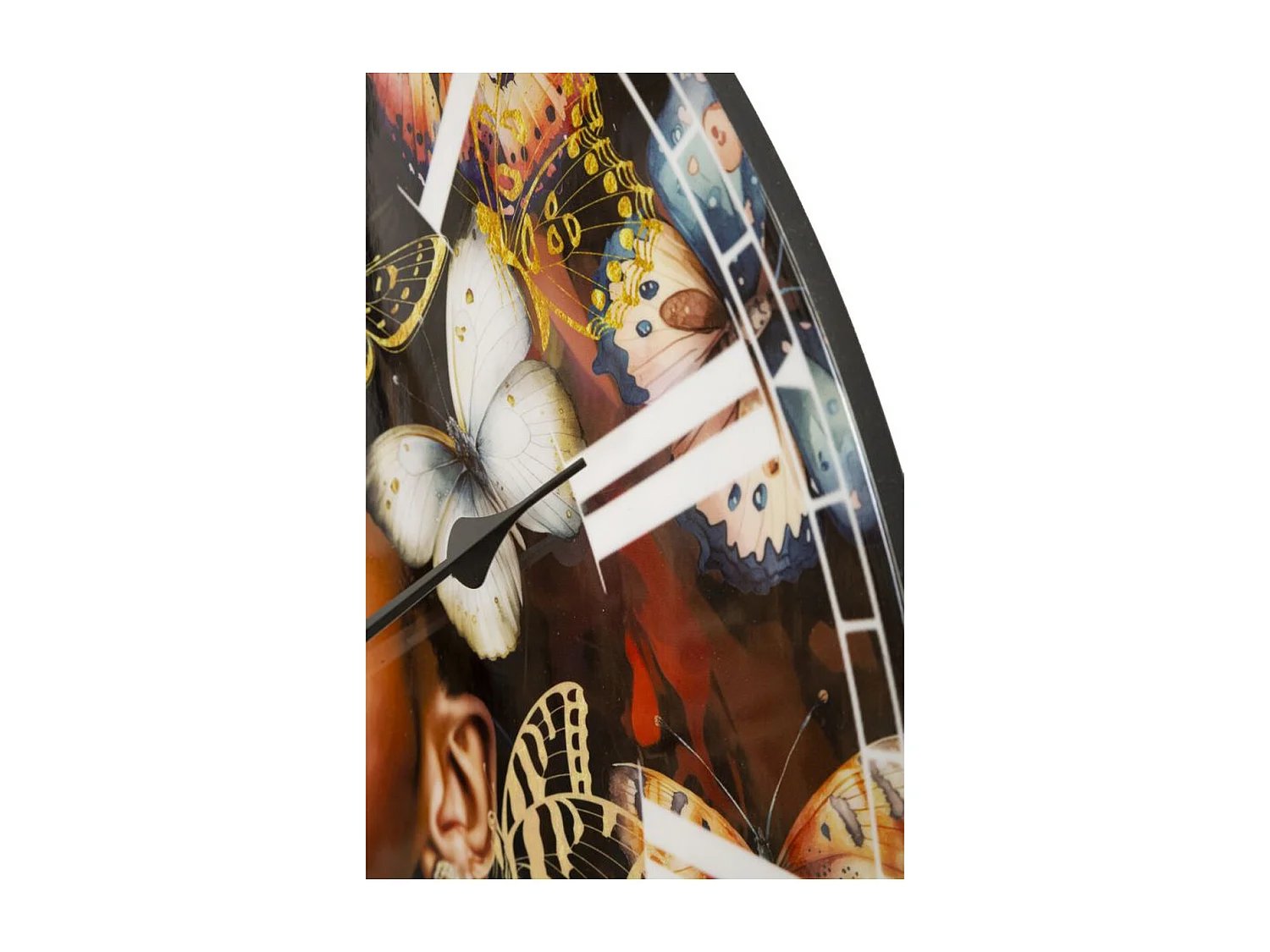 Horloge Murale Afrique 3, Multicouleur, 60x4,5x60 cm, Seven Design