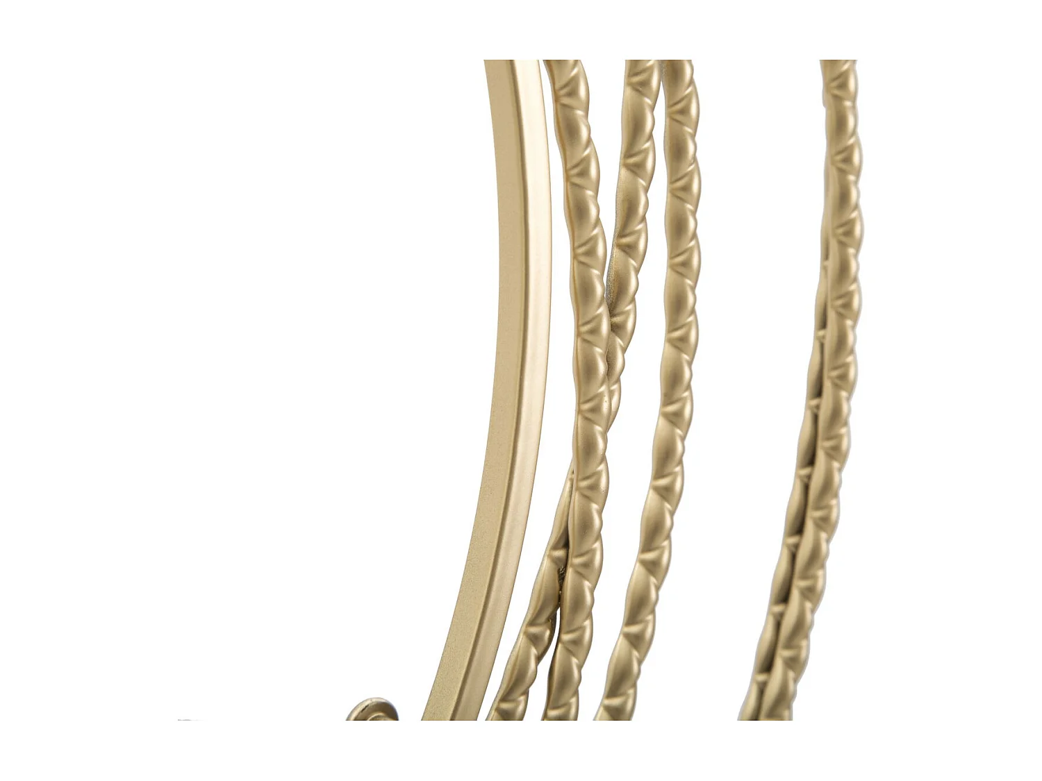 Horloge Murale MF237, Or, 50x4x50 cm, Seven Design