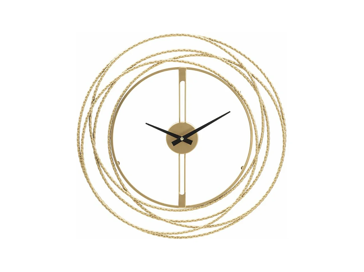 Horloge Murale MF237, Or, 50x4x50 cm, Epikasa