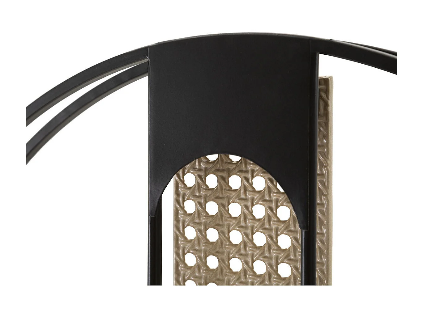 Wandklok MF239, Zwart, 60x5x60 cm, Seven Design