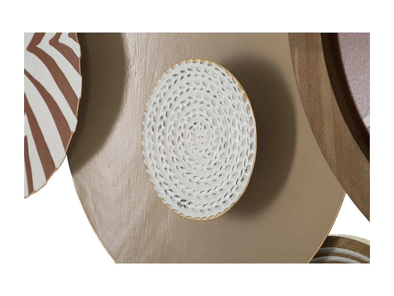 Zegar ścienny MF251, Wielokolorowy, 127,6x7,6x61 cm, Seven Design