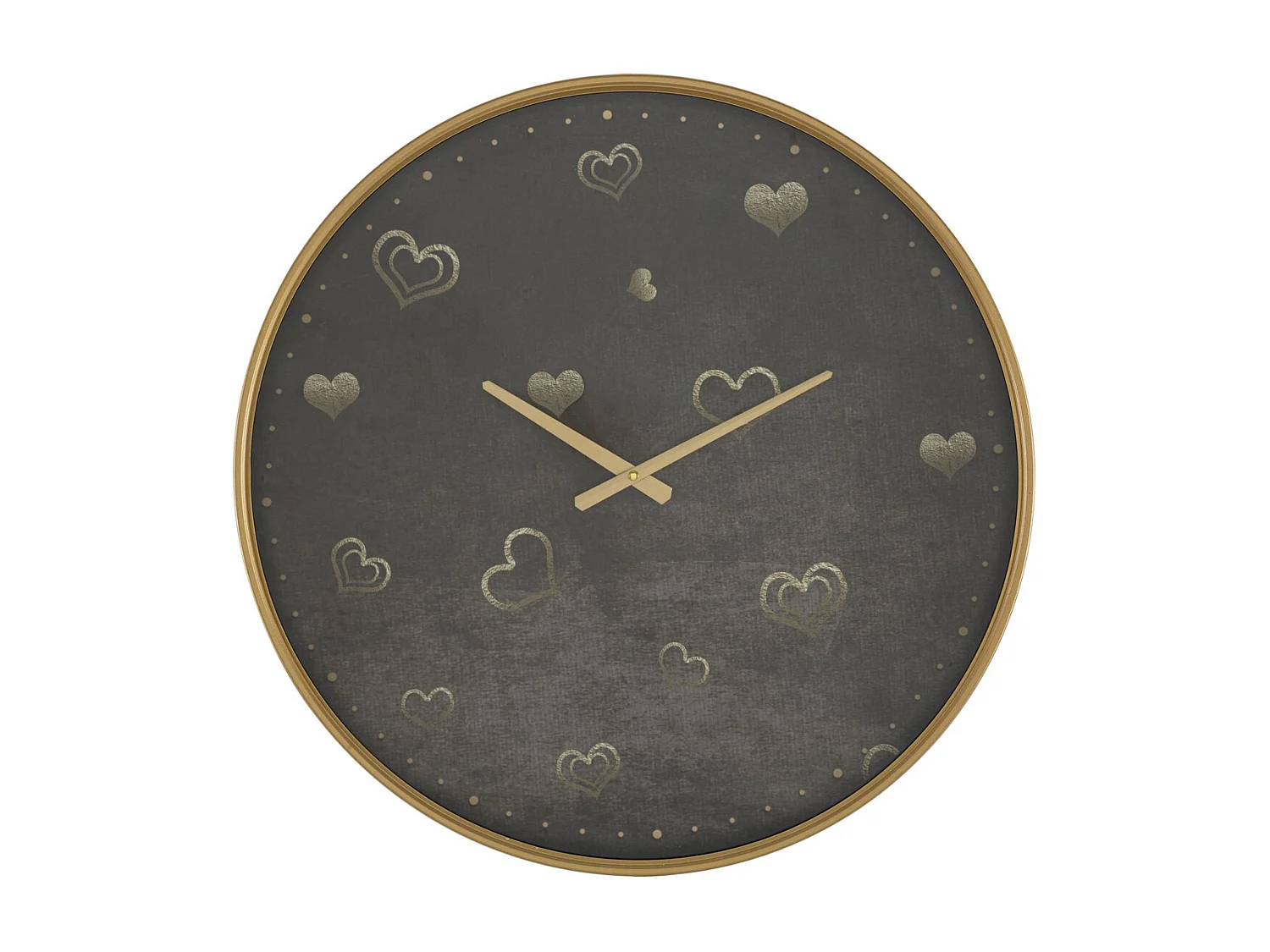 Relógio de Parede MF276, Cinzento, 60x6x60 cm, Seven Design