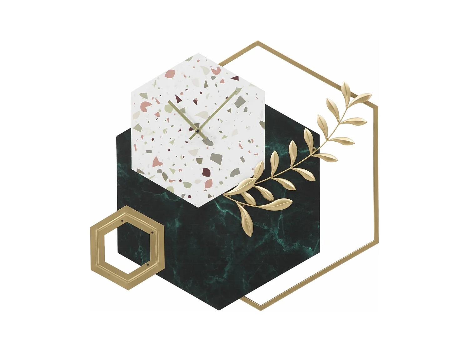 Horloge Murale MF248, Multicouleur, 62x4,5x62 cm, Epikasa