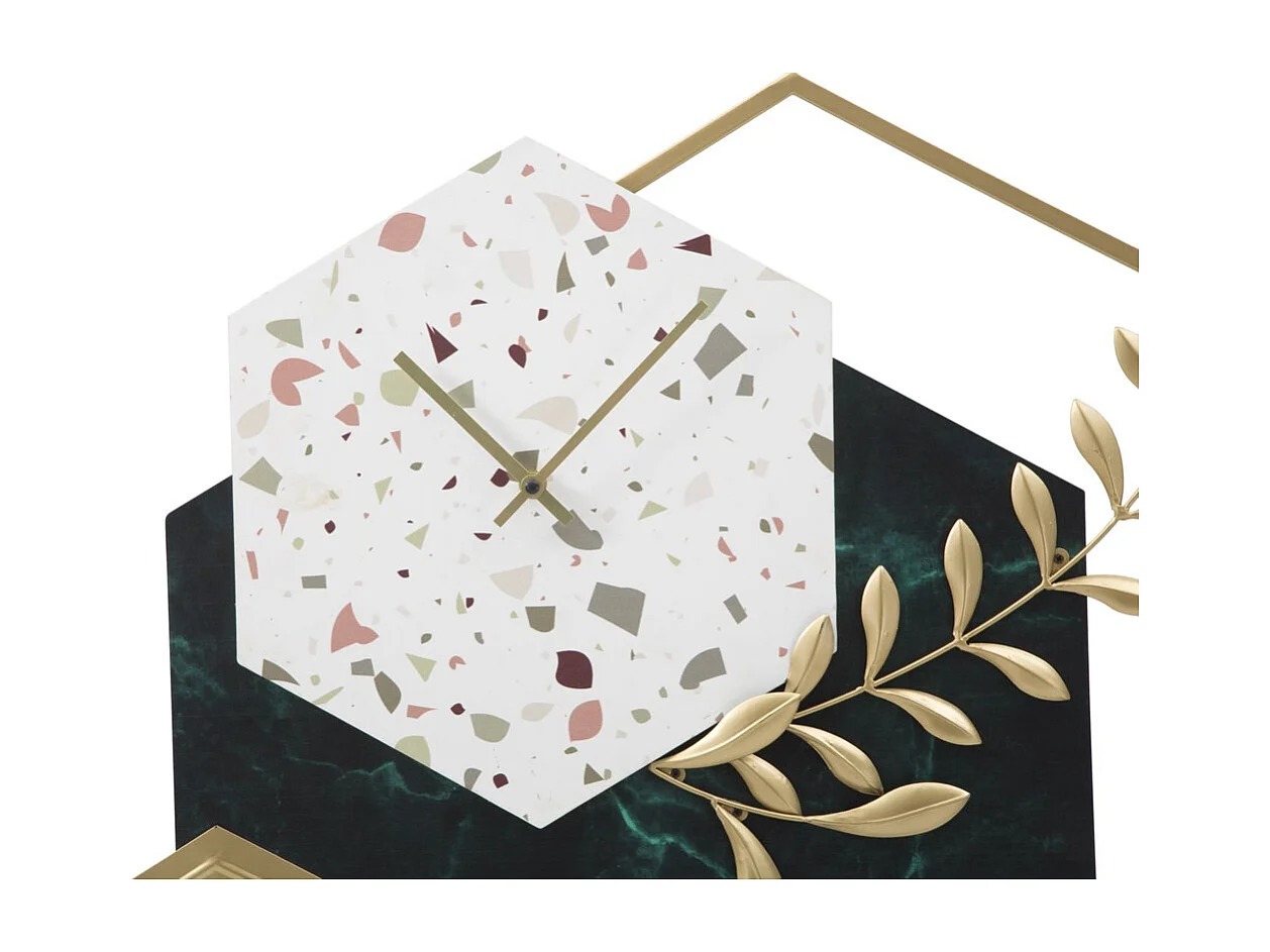 Horloge Murale MF248, Multicouleur, 62x4,5x62 cm, Seven Design