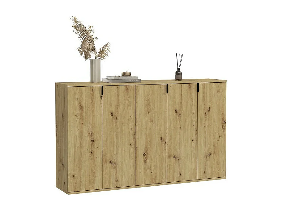 Buffet 5 puertas – Roble claro – BODITE