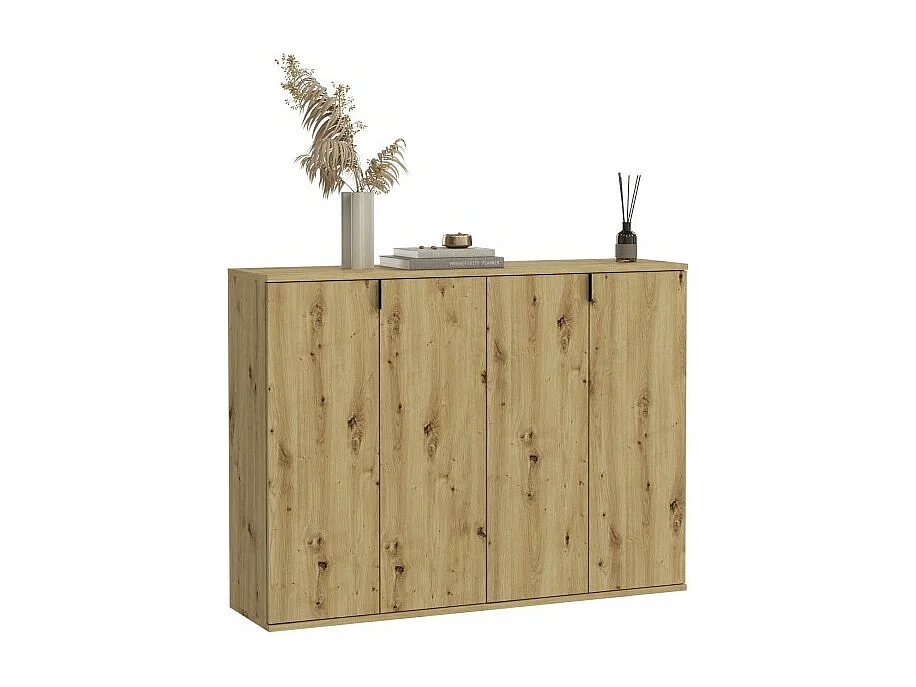 Buffet 4 puertas – Roble claro – BODITE