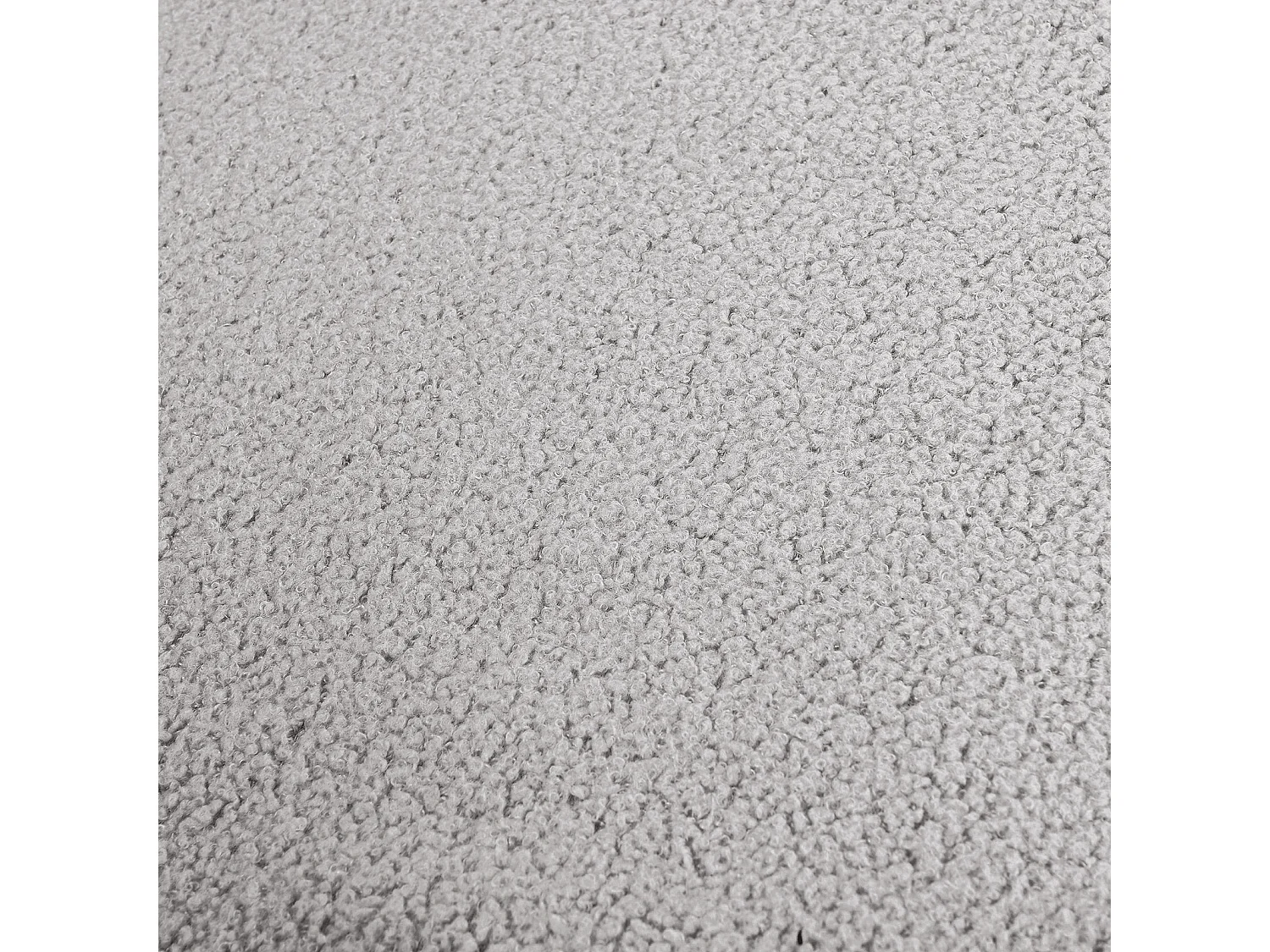 Fauteuil à bascule Teddy en tissu avec structure en métal et base en bois, motif à carreaux, gris foncé