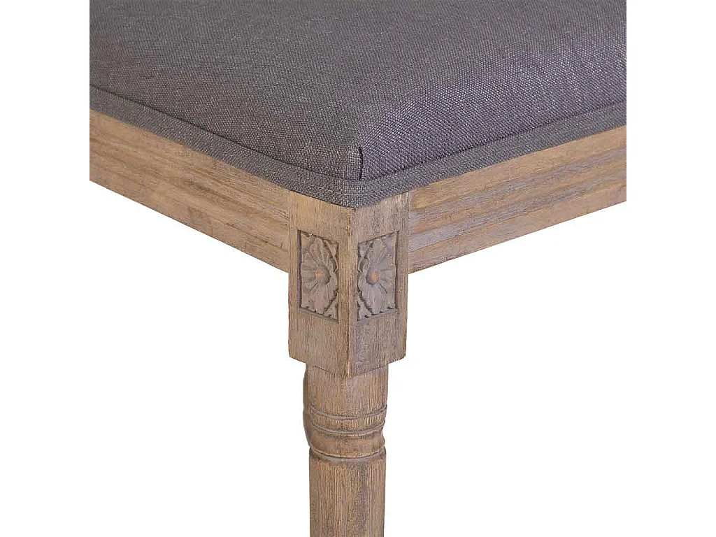 Gepolsterter Holzstuhl, 50x46x95H cm