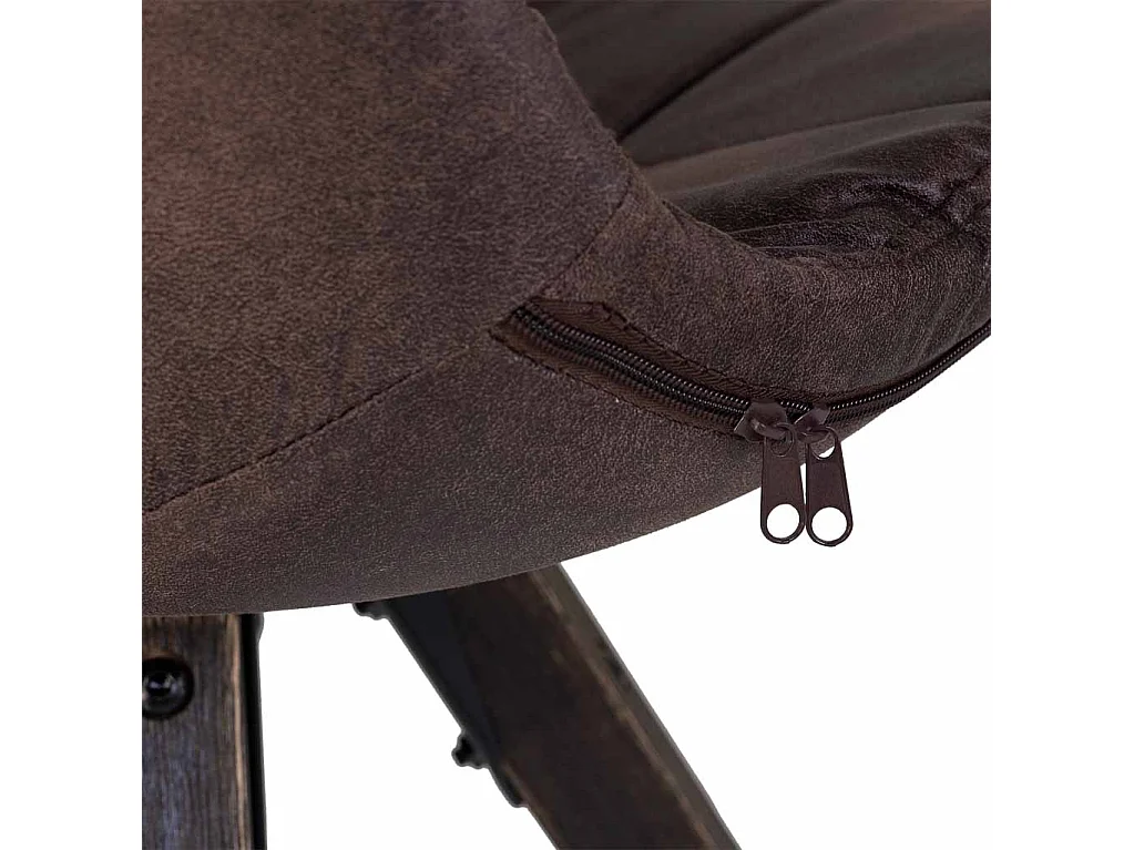 Cadeira estofada em madeira 48x44x84h cm