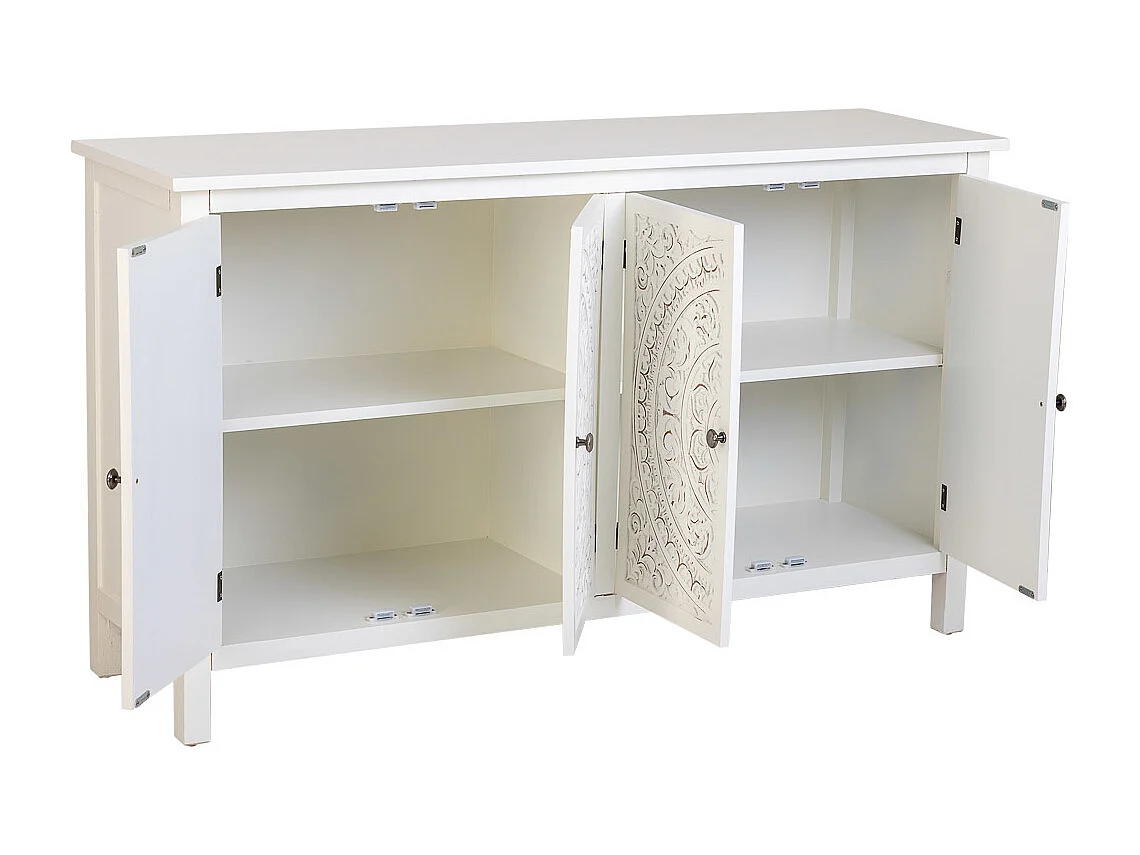Credenza bianca 120x40x74h cm