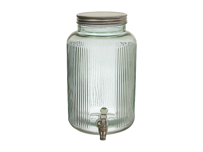 Fontaine En Verre Colore 5l Vert