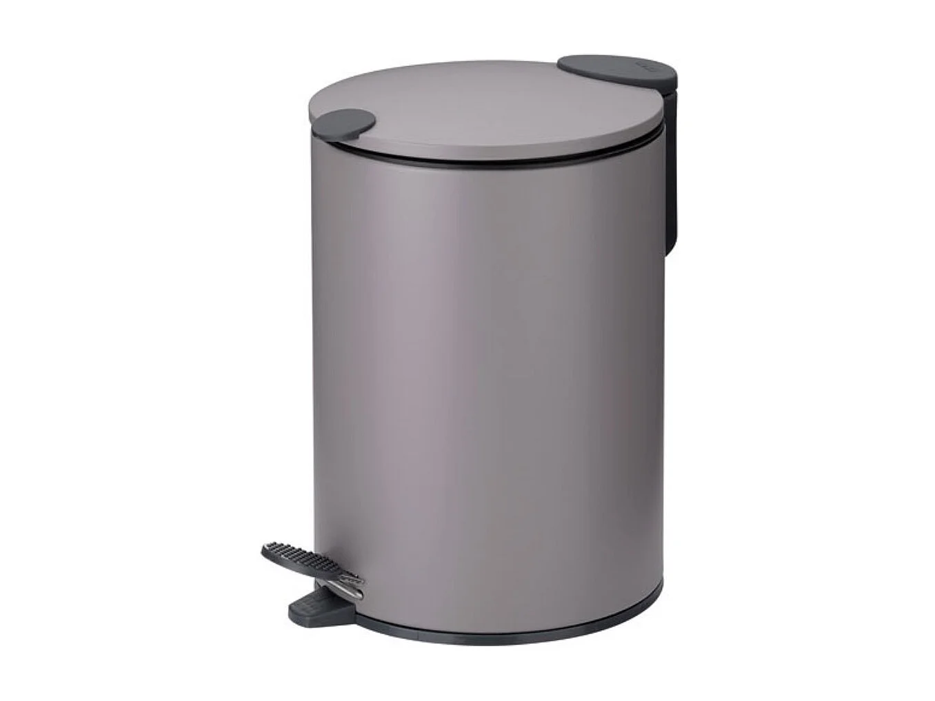 Kela Line Poubelle à pédale 3l gris clair - 23610