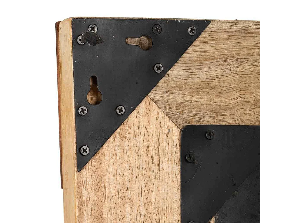 Espelho de madeira artesanal 58x3x165h cm