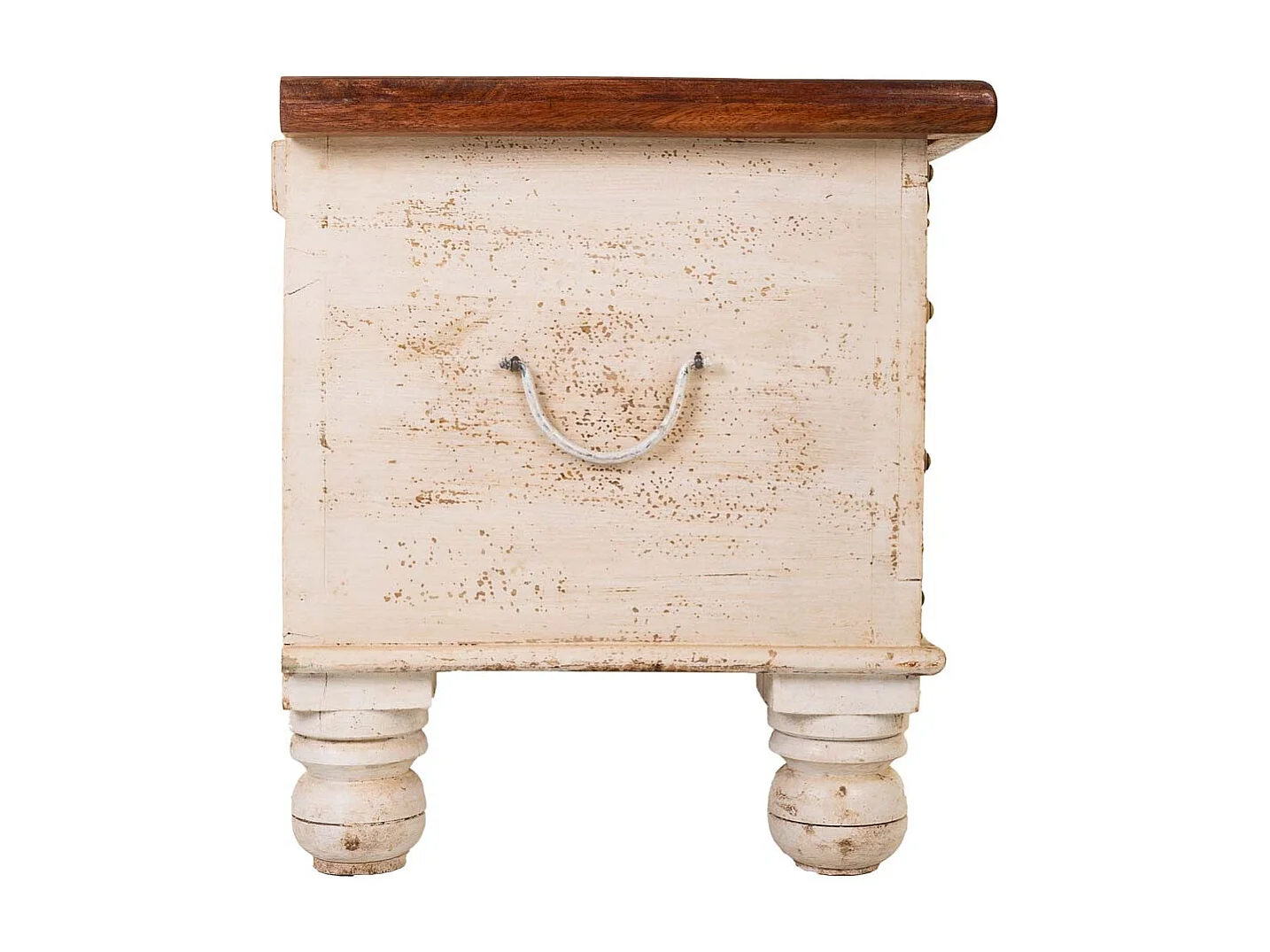 Coffre en bois artisanal 115x40x45h cm