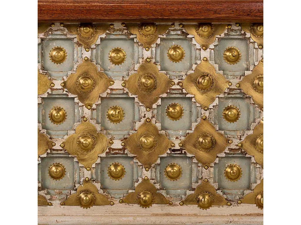 Baú de madeira artesanal 115x40x45h cm