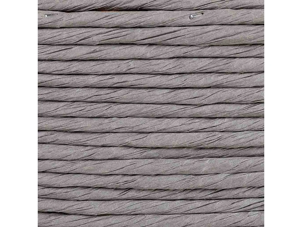 Cesto ovalado de mimbre gris 21x13x10h cm