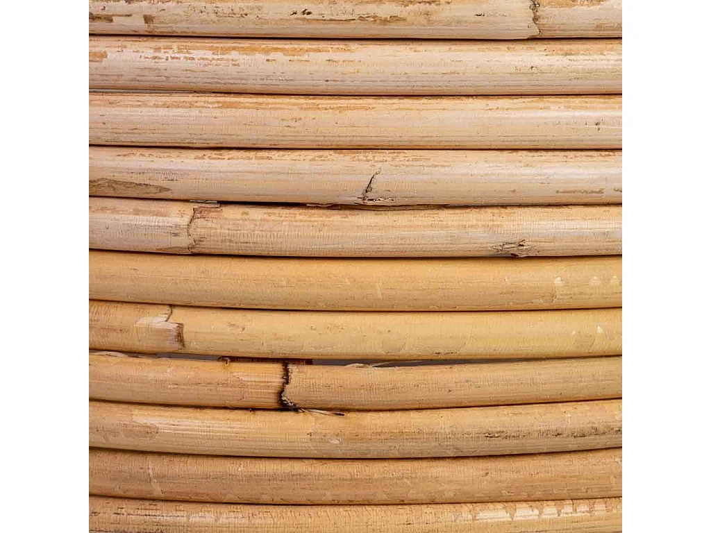 Cesto redondo em bambu 19x19x12h cm