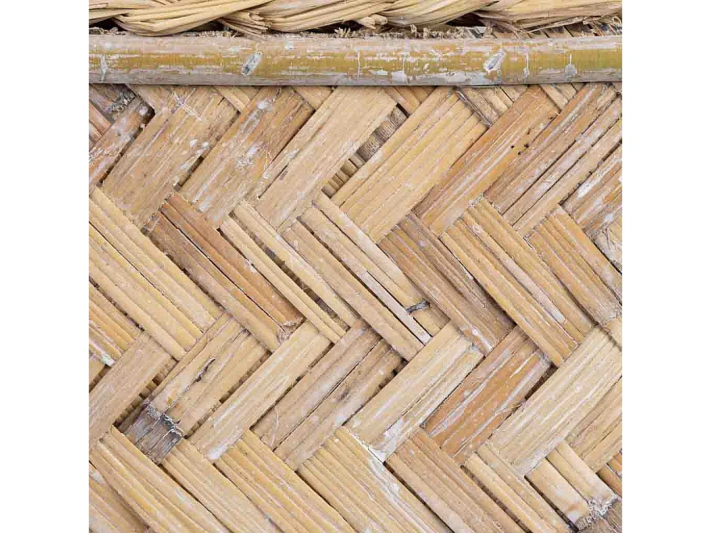 Panier ovale marron 24x13x12h cm